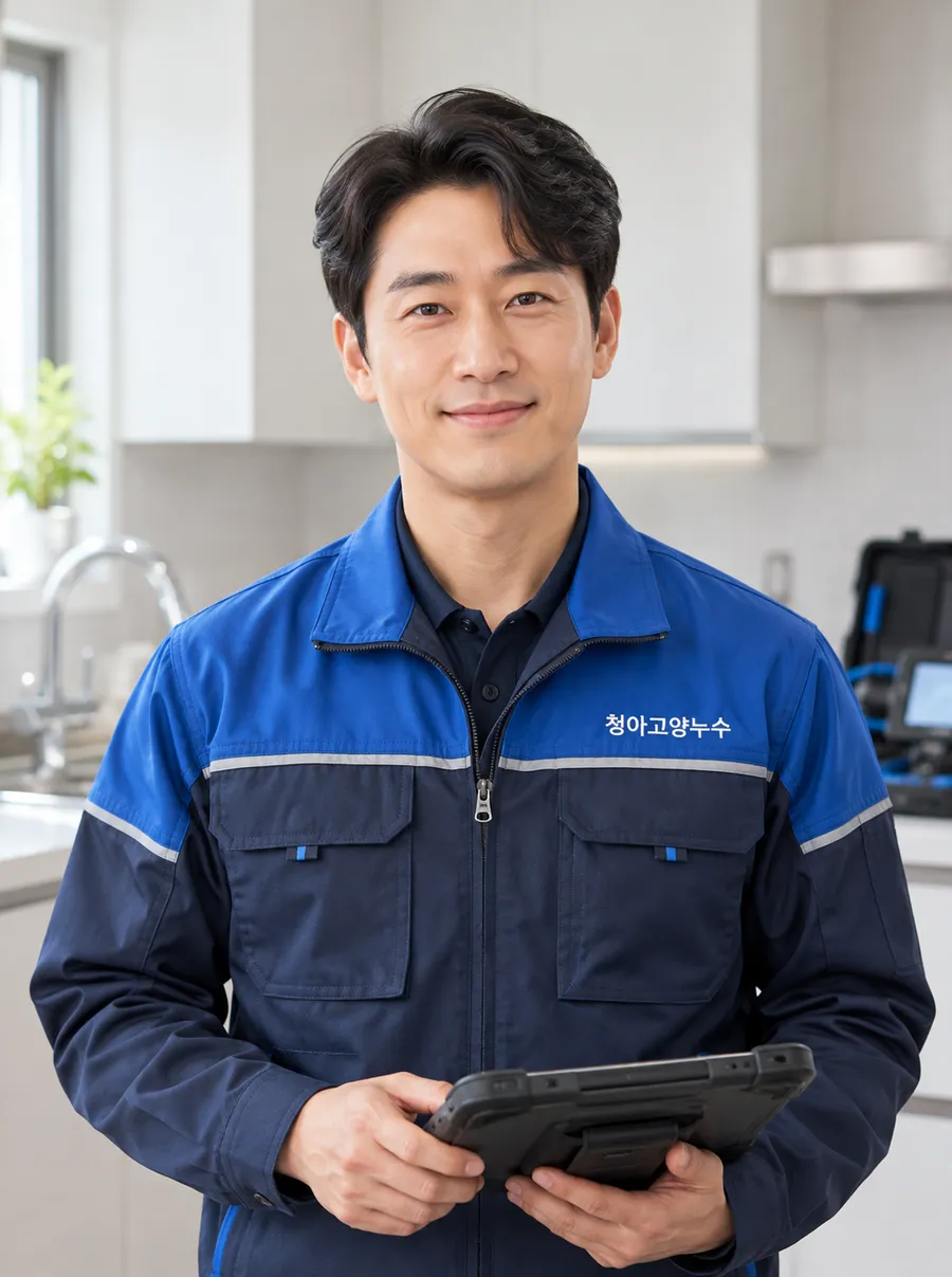 현장을 방문해 진단하는 청아고양누수 전문가